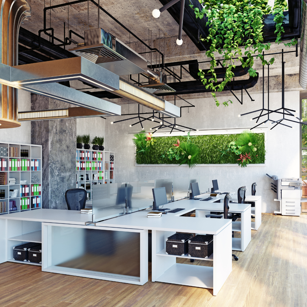Office space cleaning